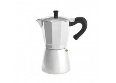 Cafetera Inducción Aluminio 9 Tazas (450 Ml.)