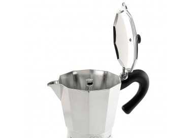 Cafetera Inducción Aluminio 9 Tazas (450 Ml.)