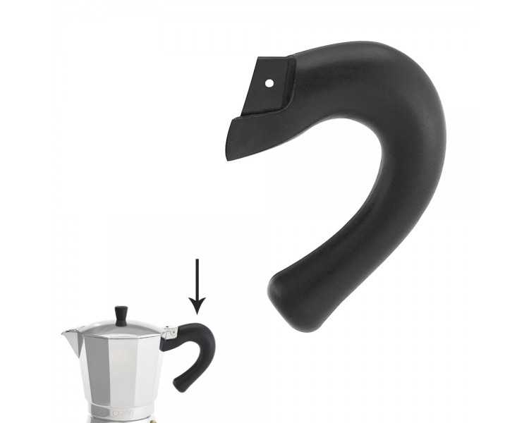Mango Cafetera Aluminio Inducción 6 Tazas