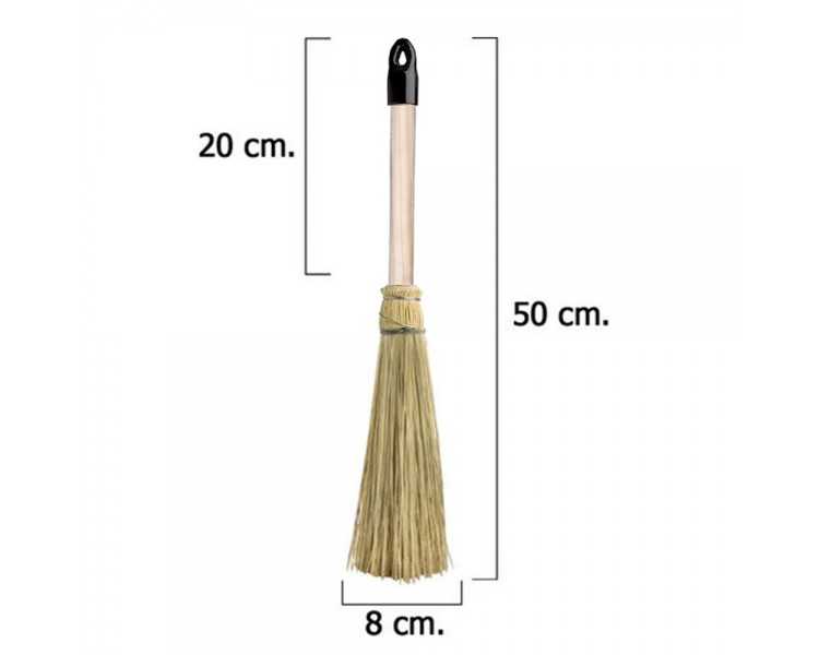 Escoba Para Chimenea y Ascuas 50 cm.