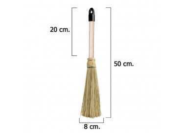 Escoba Para Chimenea y Ascuas 50 cm.