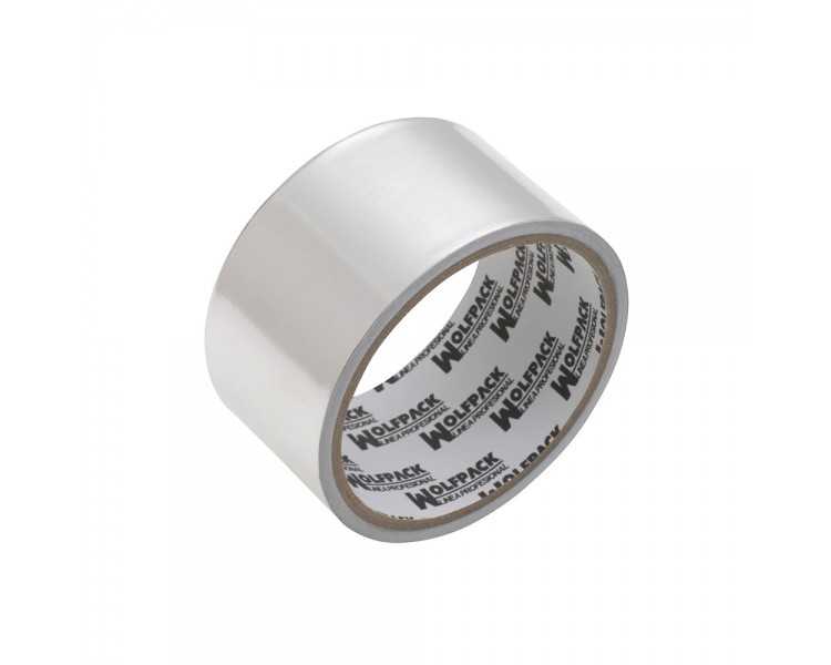 Cinta Adhesiva Aluminio 48 mm. x  45 m. 66 micras