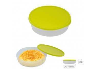 Fiambrera Para Tortillas Redonda Ø 24.5 cm. 2 Litros