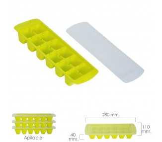 Cubitera Hielo Con Tapa 12 Cubitos