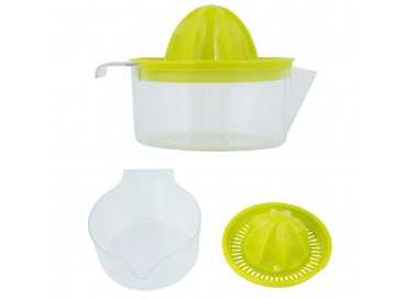 Exprimidor Zumo Manual Frutas Con Jarra Plástico Ø 12 x 11 cm.