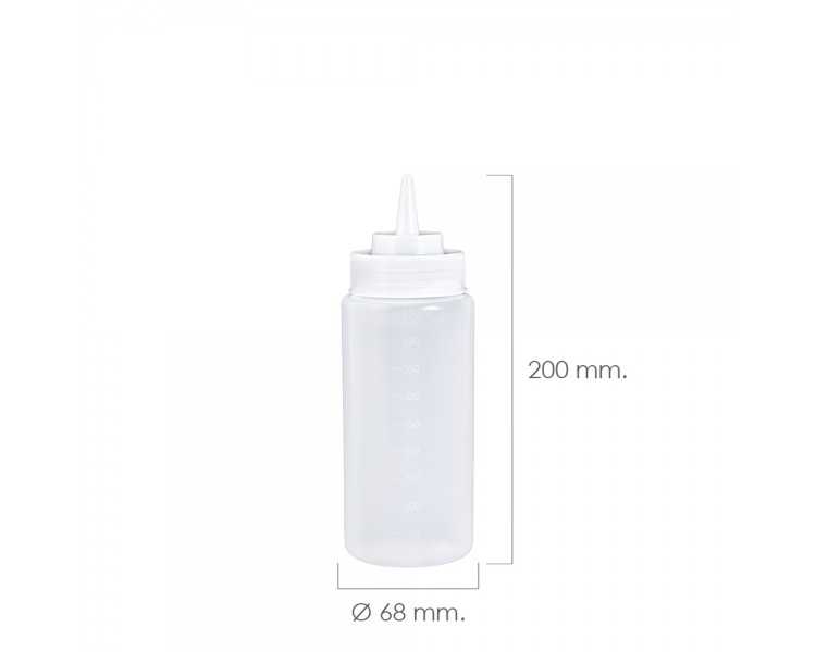 Botella Biberon Cocina Plástico 500 Ml.