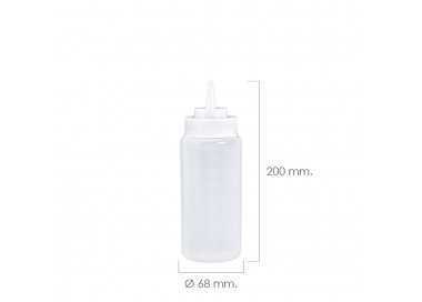 Botella Biberon Cocina Plástico 500 Ml.