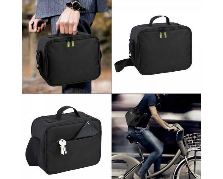 Bolsa Termica Con 4 Recipientes Hermeticos Plastico (2x800 ml + 2x400 ml.)