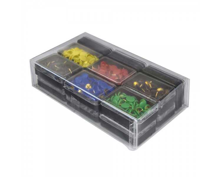 Chinchetas Colores Surtidos (Caja 70 Unidades)