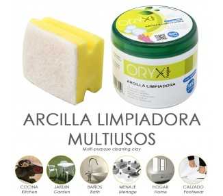 Arcilla Limpiadora Multiusos Tarro 500 gramos.