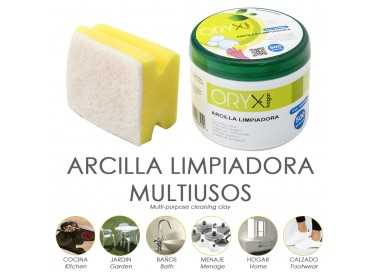 Arcilla Limpiadora Multiusos Tarro 500 gramos.