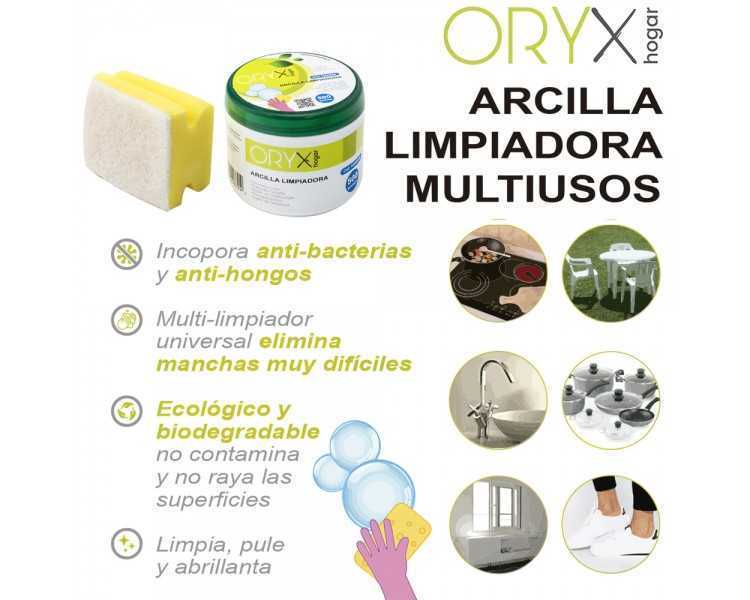 Arcilla Limpiadora Multiusos Tarro 500 gramos.