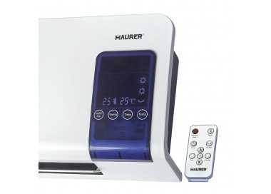 Termoconvector Split de Pared 1000 / 2000 Watt. Indicador LCD