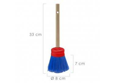 Brocha Encalar Cerda Azul Ø 10 x 29 cm.