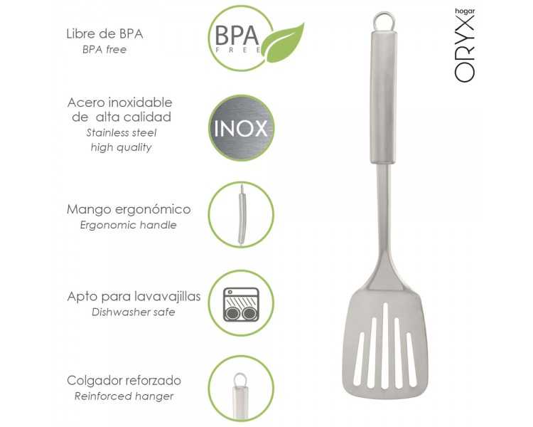 Rasera Cocina Acero Inoxidable 7,5 x 35,5 (Alt.) cm.