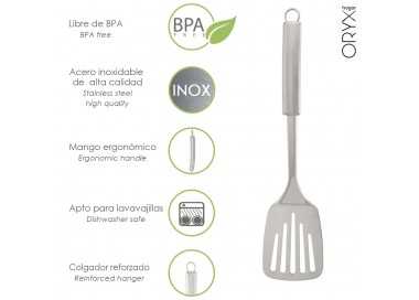 Rasera Cocina Acero Inoxidable 7,5 x 35,5 (Alt.) cm.