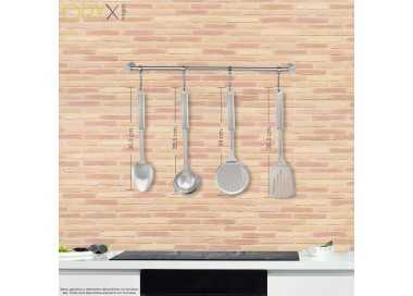 Rasera Cocina Acero Inoxidable 7,5 x 35,5 (Alt.) cm.