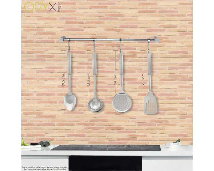 Cuchara Servir Cocina Acero Inoxidable 7 x 30,5 (Alt.) cm.