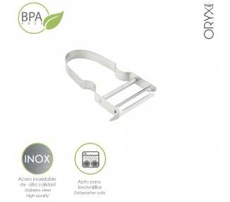 Pelapatatas Acero Inox 5 x 10,6 (Alt.) cm.