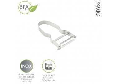 Pelapatatas Acero Inox 5 x 10,6 (Alt.) cm.