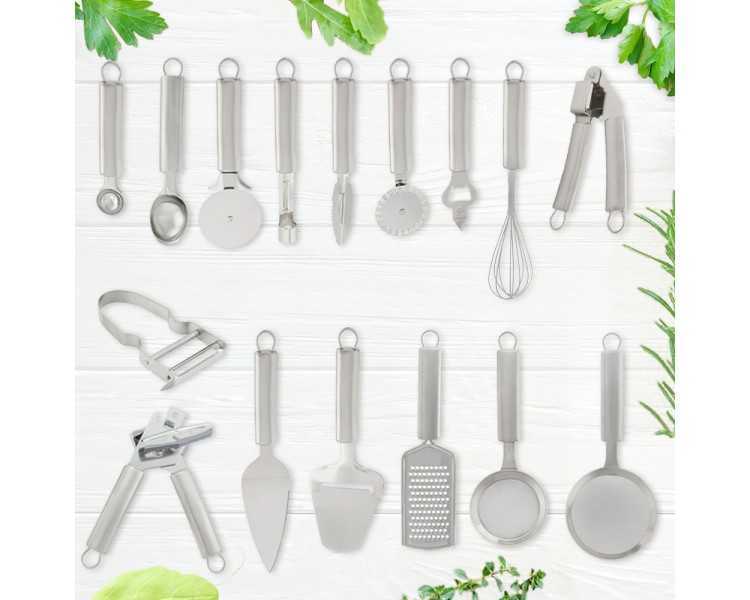 Triturador Ajos Acero Inoxidable 5 x 18 (Alt)  cm.