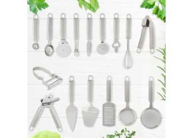 Vaciador De Frutas y Verduras Acero Inoxidable 3 x 19 (Alt.) cm.