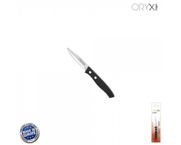 Cuchillo Aspen Mondador Hoja Acero Inoxidable 8 cm. Negro