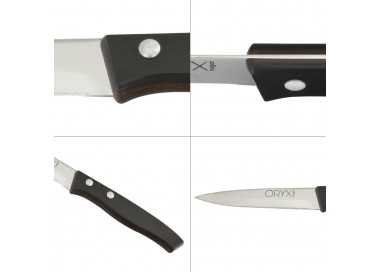 Cuchillo Aspen Patatero Hoja Acero Inoxidable 10 cm. Negro