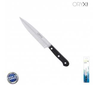 Cuchillo Grenoble Verduras Hoja Acero Inoxidable 15 cm. Negro