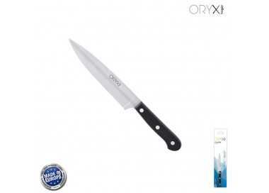 Cuchillo Grenoble Verduras Hoja Acero Inoxidable 15 cm. Negro