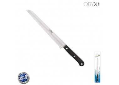 Cuchillo Grenoble Panero Hoja Acero Inoxidable 20 cm. Negro