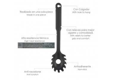 Servidor Espaguetis Nylon Basic 30 x 6,5 cm.
