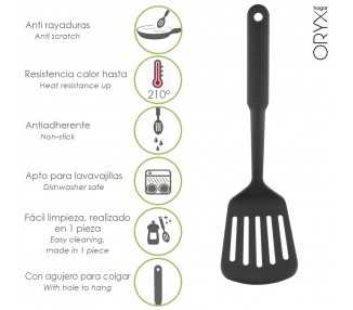 Espatula Rasera Cocina Nylon Basic 32,5 x 9 cm.