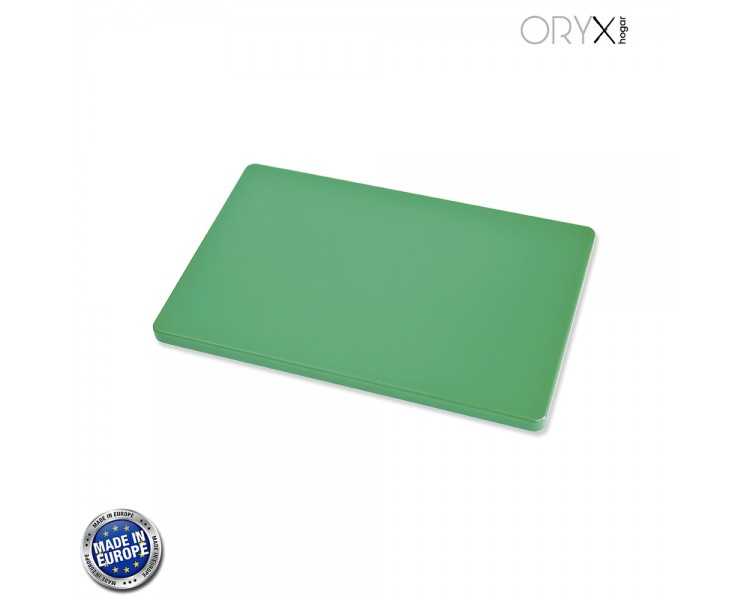 Tabla Cortar Polietileno 30x20x1,5 cm.  Color Verde