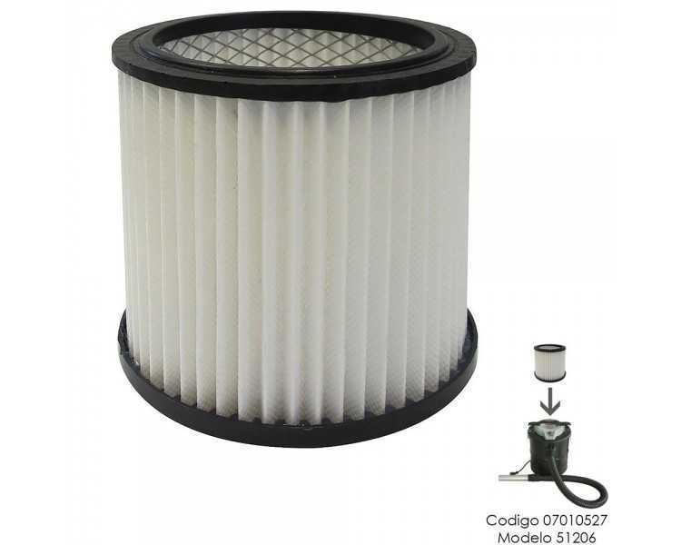 Filtro Para Aspirador De Cenizas 07010527 (Modelo 51206)