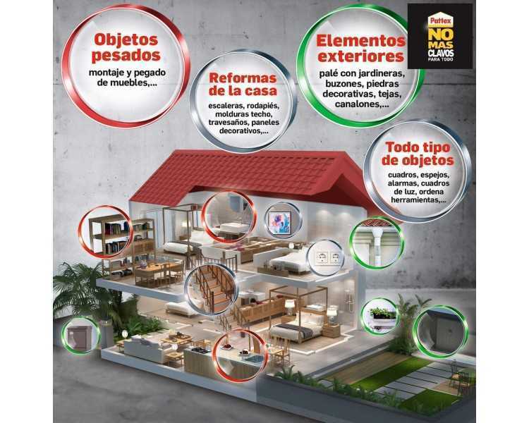 Nural Pattex No Mas Clavos Para Todo (Tubo 142gr)