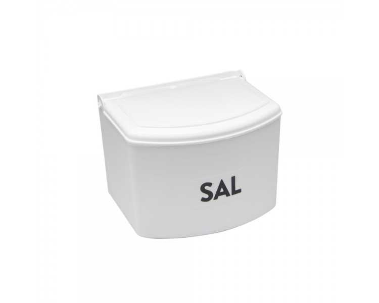Salero Plastico Con Tapa Blanco