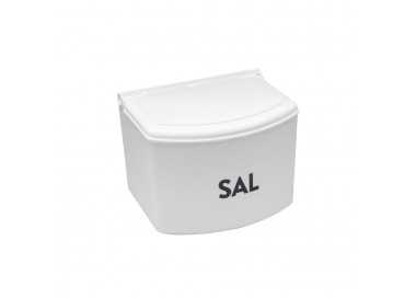 Salero Plastico Con Tapa Blanco