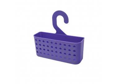 Cesta Plastico Multiusos (Pinzas / Duchas) Con Colgador Colores Surtidos
