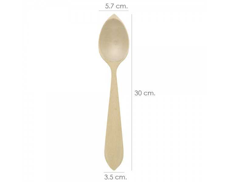 Cuchara Servir Cocina Madera Oryx 30 cm.