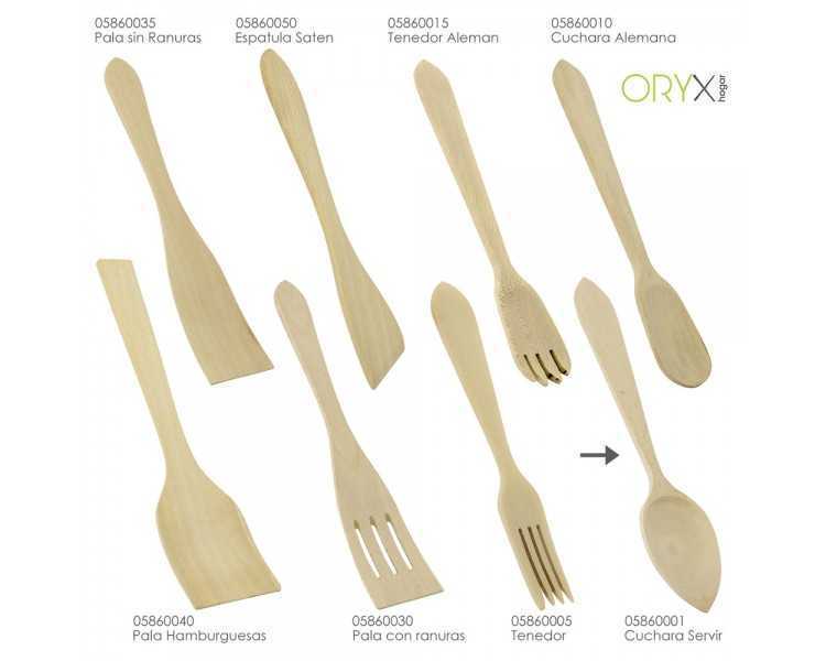 Cuchara Servir Cocina Madera Oryx 30 cm.