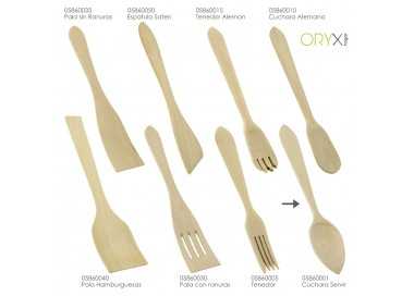 Cuchara Servir Cocina Madera Oryx 30 cm.