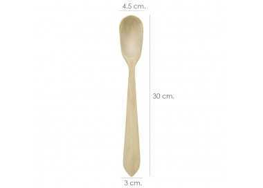 Cuchara Alemana Cocina Madera Oryx 30 cm.