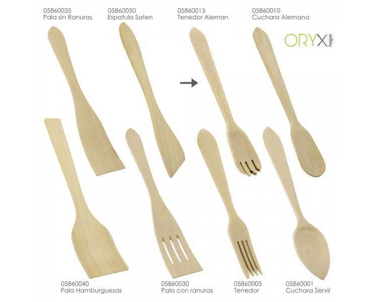 Tenedor Aleman Cocina Madera Oryx 30 cm.