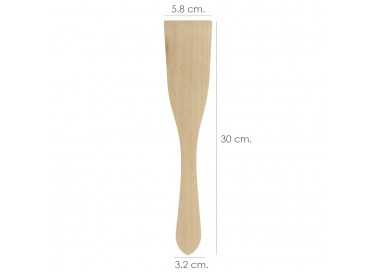 Pala Cocina Madera Sin Ranuras Oryx 30 cm.