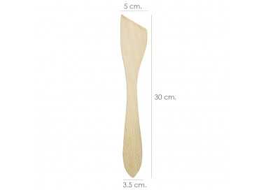 Espatula Sarten Cocina Madera Oryx 30 cm.