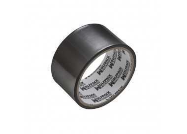 Cinta Adhesiva Aluminio Negra 48 mm. x  10 m. 66 micras