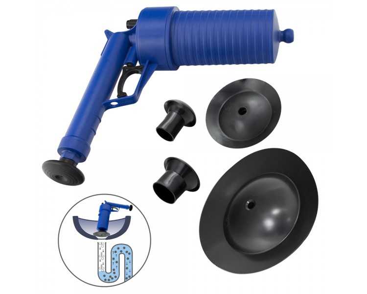Desatascador Profesional Pistola Con Aire Comprimido