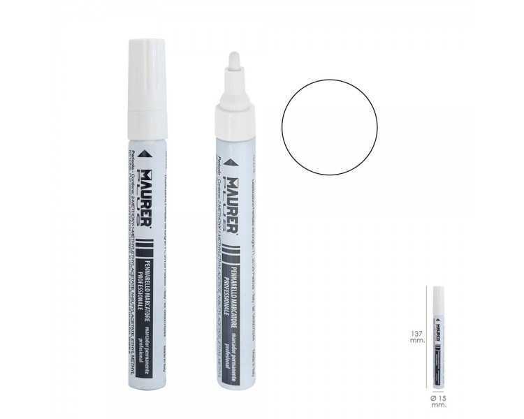 Rotulador Marcador Obra Profesional Pintura Permanente Blanco