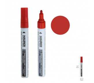 Rotulador Marcador Obra Profesional Pintura Permanente Rojo